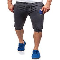 mens mid rise stretchy sweatpants shorts pantssimple street chic activ ...