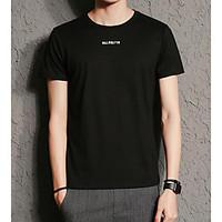 mens going out vintage t shirt solid round neck short sleeve cotton