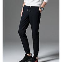 mens mid rise inelastic skinny pants street chic slim solid