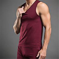 mens casualdaily simple all seasons tank top solid v neck sleeveless c ...