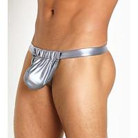 men\'s silver g-string thongs men sexy thongs underwears G0019