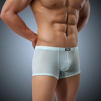 mens polyester ice silk boxer briefs underwear