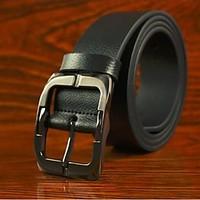 men women buckle waist belt casual alloy leather summer winter