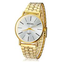Men\'s Watch Dress Watch Concise Style Gold Round Dial Wrist Watch Cool Watch Unique Watch Fashion Watch