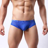 Men\'s sexy underwear Lace underwear Temptation transparent thong