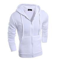 mens casualdaily sports going out active simple hoodie solid micro ela ...