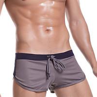 mens polyester boxer briefssports breathable