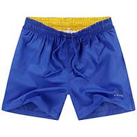 mens plus size loose shorts pants beach sports simple active solid mid ...