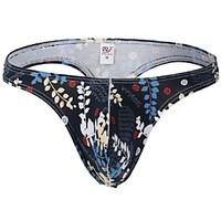 mens sexy print cotton g string thongs t back underwear mens lingerie