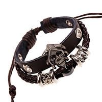 mens leather bracelet jewelry natural fashion leather alloy irregular  ...