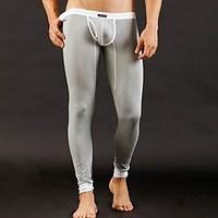 mens gray fashion long johns