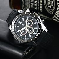 mens sport watch military watch dress watch fashion watch quartz silic ...