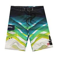 Men\'s Polyester Floral Swim Shorts