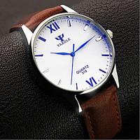 mens fashion leisure quartz watch water resistantwater proof wrist wat ...