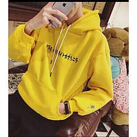 mens casualdaily sports active hoodie solid letter print oversized v n ...