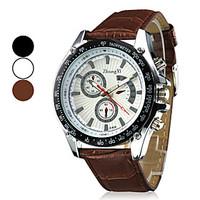mens watch luxury dress watch stereoscopic dial with unique pointers w ...