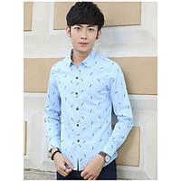 mens casualdaily simple shirt solid print square neck long sleeve cott ...