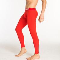 mens cotton nylon long johns mens pajamas bottoming warm pants