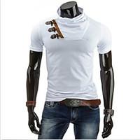 mens casual short sleeve regular t shirts