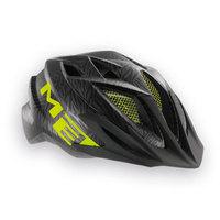 met crackerjack kids cycling helmet 2017 green texture yellow one size