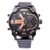 Men\'s Sport Watch Military Watch Dress Watch Fashion Wrist Watch Unique Creative Watch Casual Watch Quartz Large Dail Strap Watch