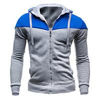 mens long sleeve hoodie sweatshirt cotton blend pure