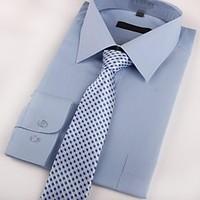 Men Party / Work / Casual Neck Tie, Polyester Plaid All Seasons