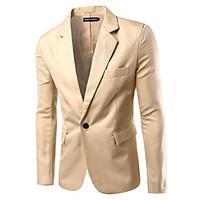 mens plus size work partycocktail simple spring fall blazer solid v ne ...