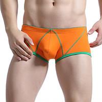 mens color block boxer briefs underwear