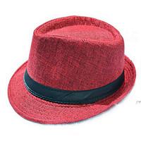 men unisex hat summer british gentleman cap sir linen straw hat