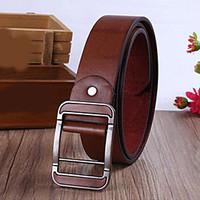 men waist belt work casual alloy leather all seasons