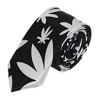 Men Polyester Silk Leisure Jacquard Necktie Tie