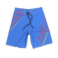 mens quick drying breathable beach swim shorts print polyester black b ...