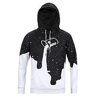 Men\'s Print Casual / Work / Formal / Sport Hoodie