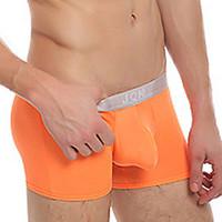 mens sexy underwear multicolor high quality polyester boxers