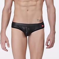 Men Solid Shaping Panties Boxers Underwear, Polyester