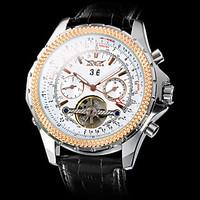 mens wrist watch mechanical watch hollow engraving automatic self wind ...