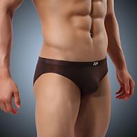 mens polyester ice silk briefs underwear