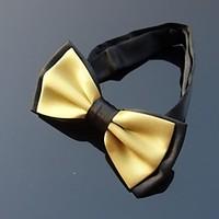 mens polyester bow tie party work casual solid all seasons