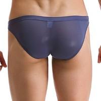 mens nylon ice silk briefs underwear