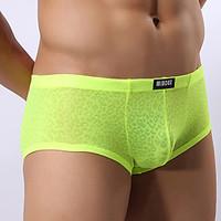 mens lace nylon boxer briefs thong underwear