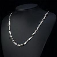 Men\'s Pendant Necklaces Statement Necklaces Jewelry Titanium Steel Jewelry Geometric Statement Jewelry Silver Jewelry Wedding Casual 1pc