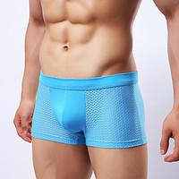 Men\'s Sexy Boxers/Mesh Underpants , Breathable