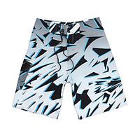 mens leisure quick drying breathable beach swim shorts print polyester ...