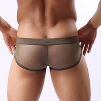 men solid shorties boyshorts pantiesnylon spandex