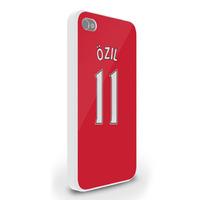 mesut ozil arsenal iphone 5 cover red