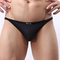 mens sexy comfortable ice silk mini briefs underwear