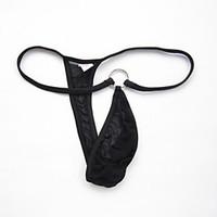 Men\'s Cotton / Polyester Steel Ring G-string