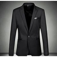 mens going out casualdaily simple street chic spring summer blazer sol ...