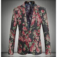 mens going out partycocktail street chic spring summer blazer print sh ...
